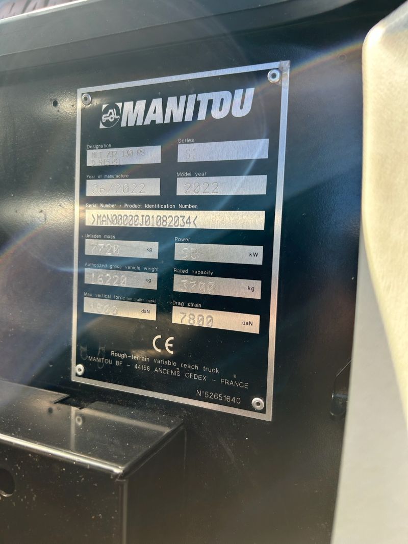 eladó használt Manitou MLT 737 - 130 LSU (3) eladó manitou teleszkópos rakodó